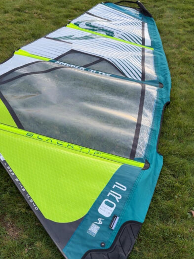 Second hand 2025 Simmer Blacktip pro 3.7m Windsurfing Sail